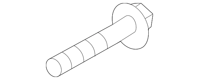 Lower Control Arm Front Bolt - Mazda (N243-34-66ZA)