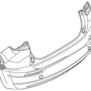 Bumper Cover - Mazda (DN4E-50-221F-BB)