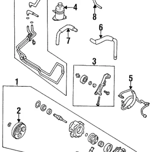 Pressure Hose - Mazda (GA2G-32-420A)