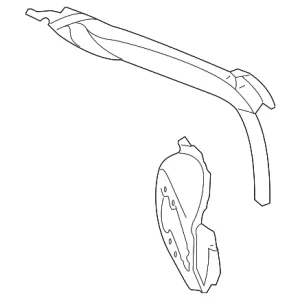 Outer Pillar - Mazda (EG21-70-44XC)