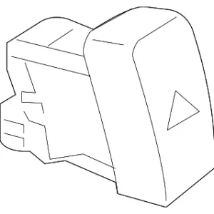 Hazard Switch - Mazda (TK48-66-4H0)