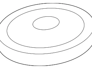 Suspension Strut Mount Washer - Mazda (F151-28-774)