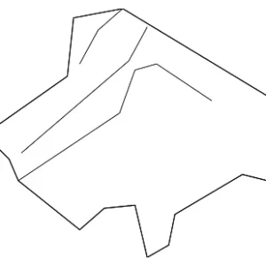 Reinforcement - Mazda (NE51-54-610A)