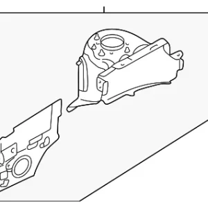 Apron/Rail Assembly - Mazda (ECY1-53-31XB)