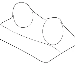 Finish Molding Cap - Mazda (B25R-50-819B-HZ)