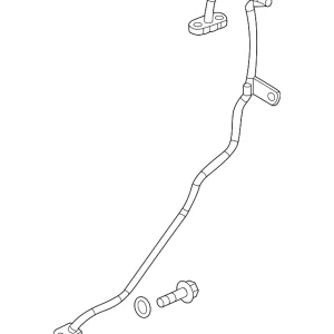 Turbocharger Oil Line - Mazda (PX4P-14-2J0A)