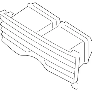 Center Grille - Mazda (F151-64-930B)