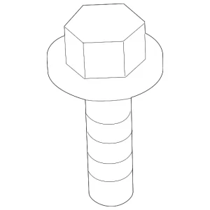 Filler Neck Bolt - Mazda (9YA1-10-610)