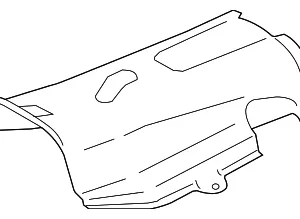 Heat Shield - Mazda (EG21-56-411A)
