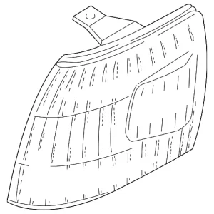 Signal Lamp - Mazda (LC62-51-06XA)