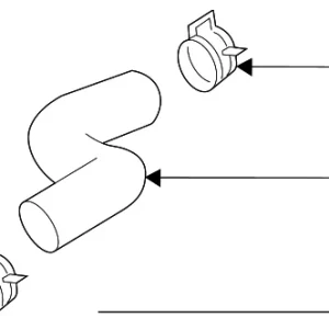 Upper Hose - Mazda (SH01-15-18XA)