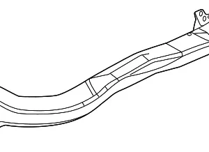 Instrument Panel Air Duct - Mazda (VA40-60-180)