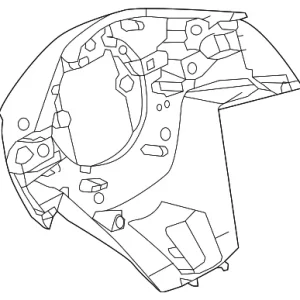 Rear Cover - Mazda (BHN9-32-049C-02)