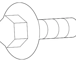 Support Bracket Bolt - Mazda (9KKB-00-830)