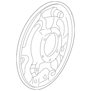 Backing Plate - Mazda (1F60-26-280)