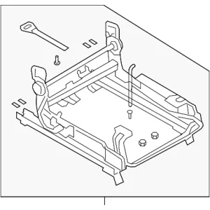 Seat Track - Mazda (CC43-88-96X-34)