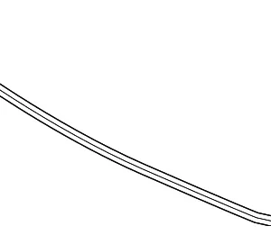 Seal To Hood - Mazda (KB7W-56-770A)