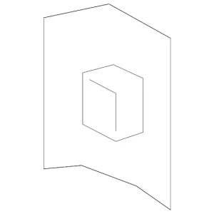 Reinforced Panel Reinforced Plate - Mazda (D651-70-040)