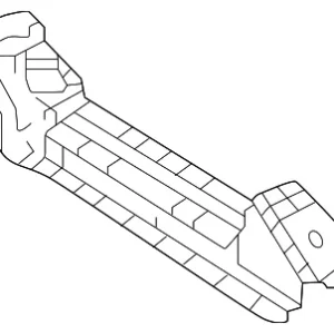 Floor Cross-Member - Mazda (KMV6-53-650)