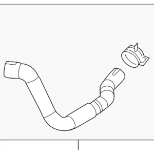 Water Hose - Mazda (PX8E-15-18X)