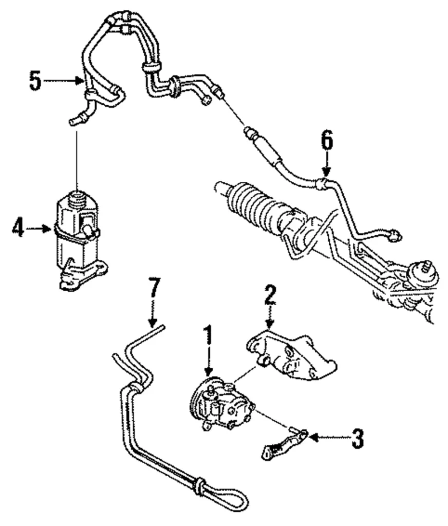 Pressure Hose - Mazda (B456-32-410F)