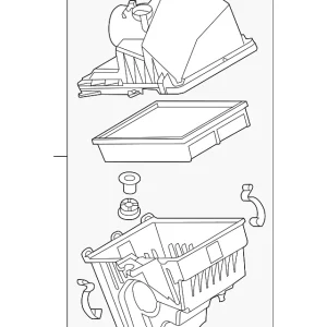 Air Cleaner Assembly - Mazda (L538-13-320A)