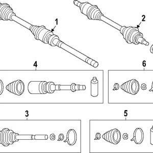 Outer Joint - Mazda (FD04-22-510)