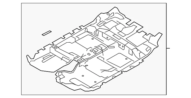 Carpet - Mazda (KB7W-68-670B-03)