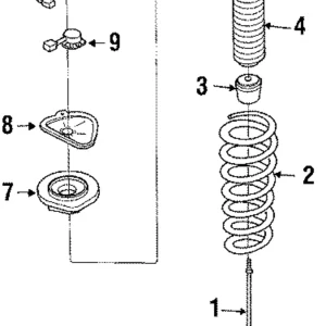 Strut - Mazda (HE25-28-700)
