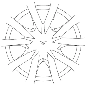 Wheel, Alloy - Mazda (9965-18-7570)