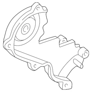 Timing Cover - Mazda (KJ01-10-520B)