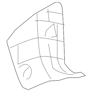 Cowl Trim - Mazda (BP4K-68-370G-02)