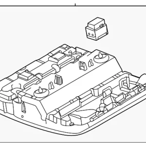 Overhead Console - Mazda (BCJL-69-97YC-02)