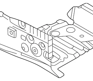 Torque Box - Mazda (KBY3-53-380)