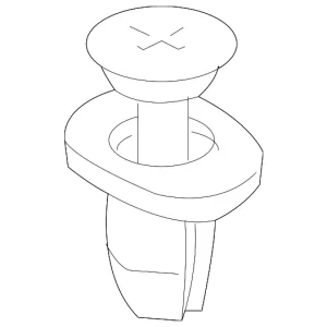 Upper Molding Fastener - Mazda (GJ6E-50-715B)