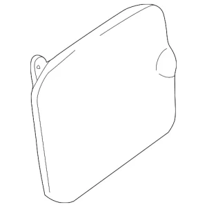Fuel Door - Mazda (GD7A-42-410C)