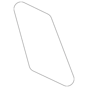 Rear Spoiler Insulator - Mazda (DFR8-51-979)