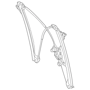 Window Regulator - Mazda (DGH9-58-590A)