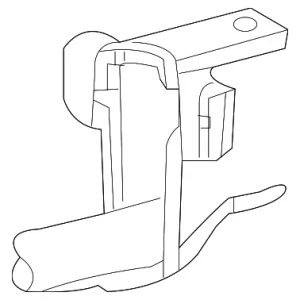 Exhaust Bracket - Mazda (ZZP0-40-054A)
