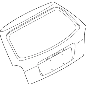 Lift Gate - Mazda (BJ3E-62-020H)