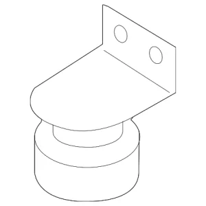 Exhaust System Hanger Insulator - Mazda (L380-40-680)