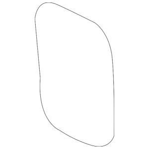 Trunk Side Trim Lower Cover - Mazda (BCKD-68-893-02)