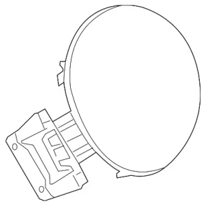 Fuel Door - Mazda (N243-42-410F)