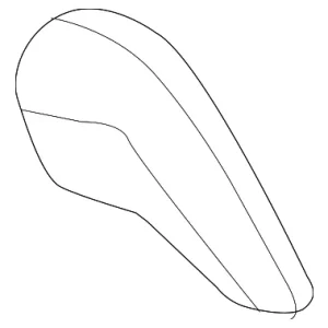 Recline Handle - Mazda (BDGF-57-168-02)