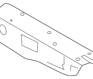 Cross-Member - Mazda (BFD1-53-650)