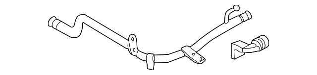 By-Pass Pipe - Mazda (ZL01-15-280A)