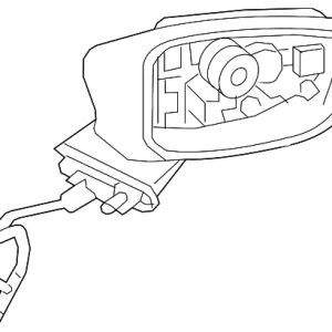 Mirror Outside - Mazda (GRT7-69-121A)