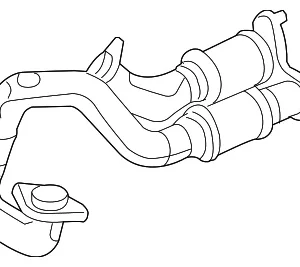 Front Pipe - Mazda (AJ19-40-500G)