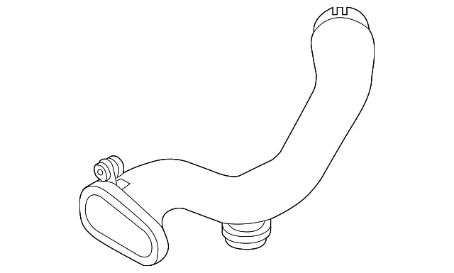 Air Outlet Duct - Mazda (ZZC2-13-221)