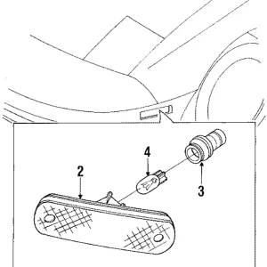 Lens & Housing - Mazda (NA01-51-5F1C)